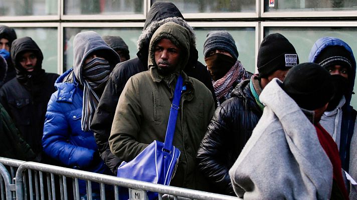 Telediario 1 - Francia introducirá cuotas por profesiones a la inmigración