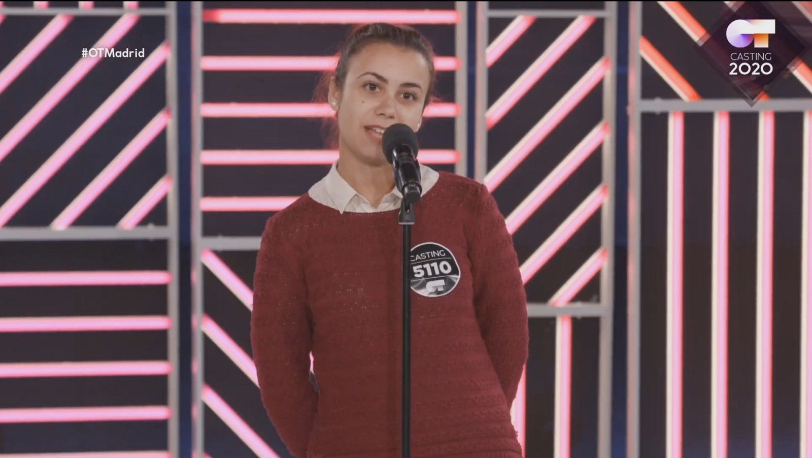 Iris ha cantado "Punto de partida" en la Fase 2 del casting OT 2020 en Madrid