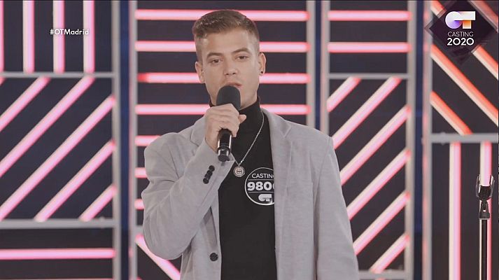 OT 2020 - Víctor, dos días acampado para hacer el casting