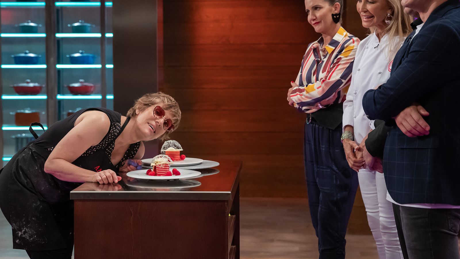 Anabel presenta su plato al estilo Félix 