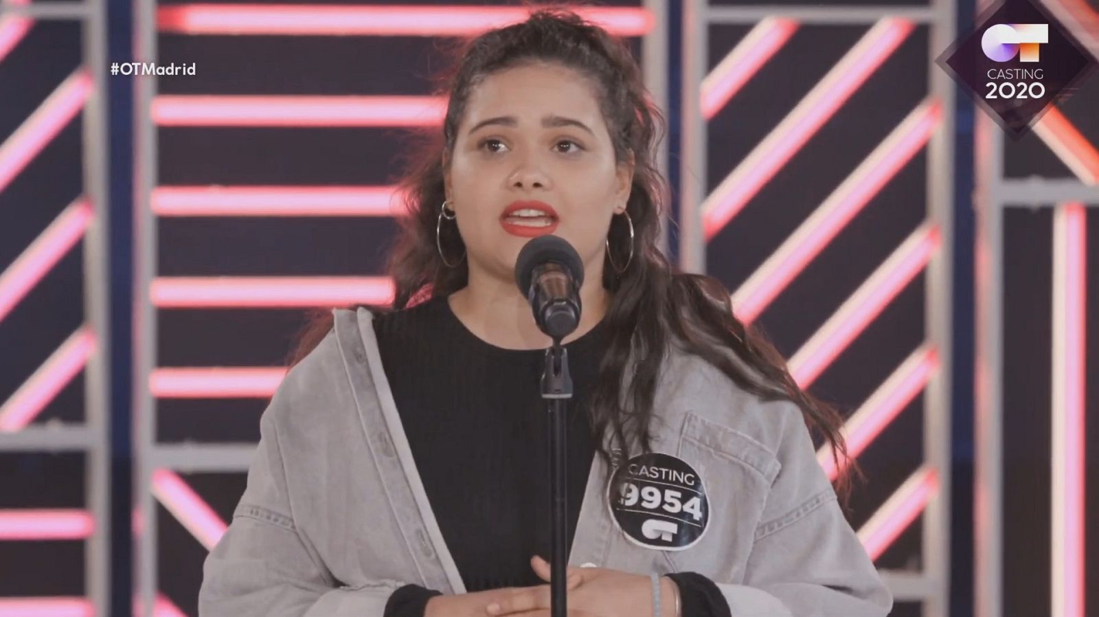 Carmen Elena ha cantado un tema propio en la Fase 2 del casting OT 2020 en Madrid