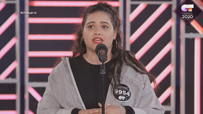 OT 2020 - Carmen Elena ha cantado un tema propio