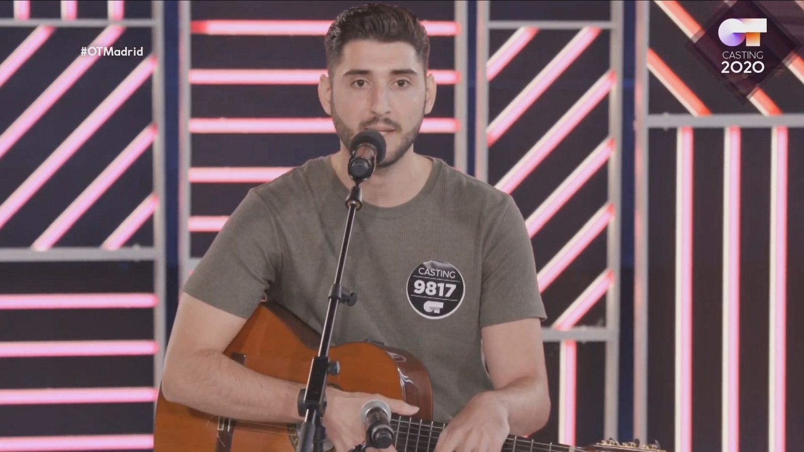 Empezó cantando en la iglesia en la Fase 2 del casting OT 2020 en Madrid