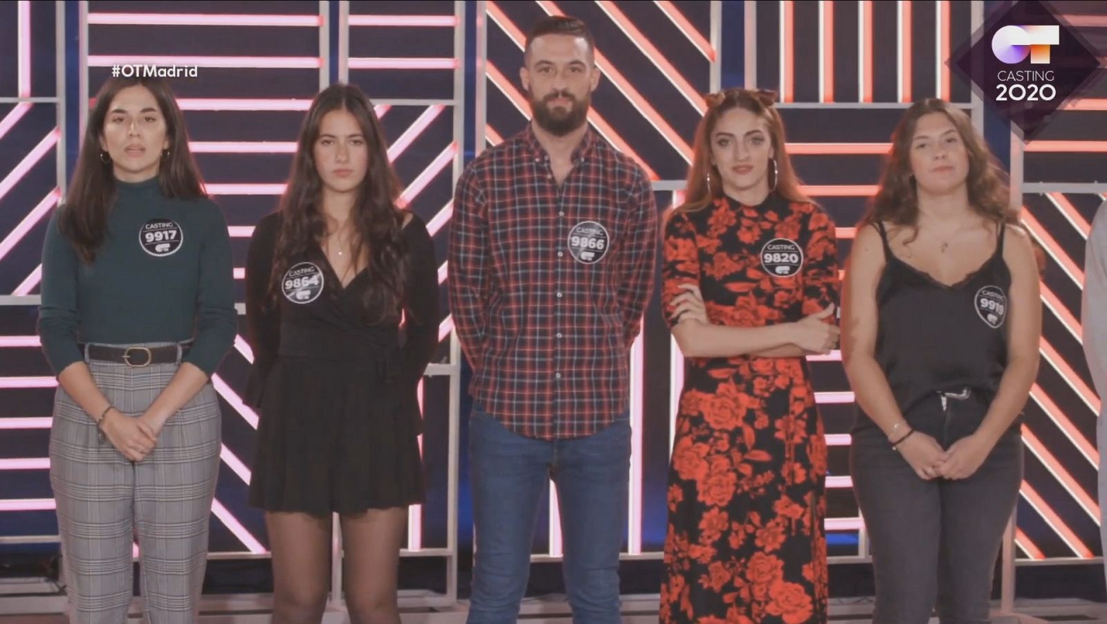 Veredicto octavo grupo en la Fase 2 del casting OT 2020 en Madrid