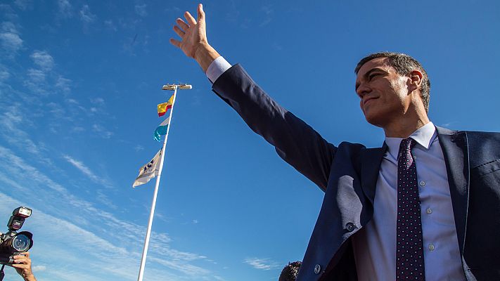 Telediario 1 - Sánchez culpa al PP de la crisis medioambiental en el Mar Menor