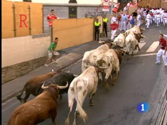 San Fermín - VIII encierro. Ascenso Sto Domingo