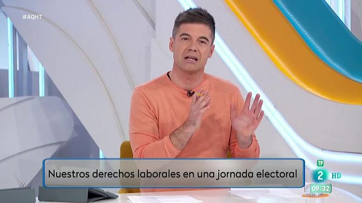 Aquí hay trabajo - Tus derechos laborales en jornada electoral