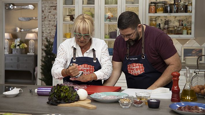 Hacer de comer - Pastel de verduras y libritos