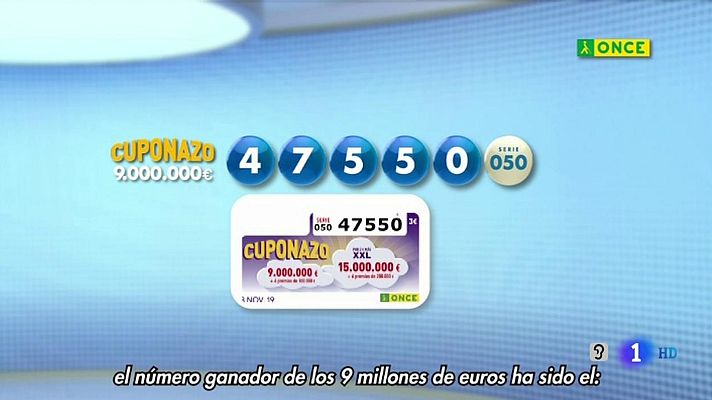 Sorteos ONCE - Sorteo ONCE - 08/11/19