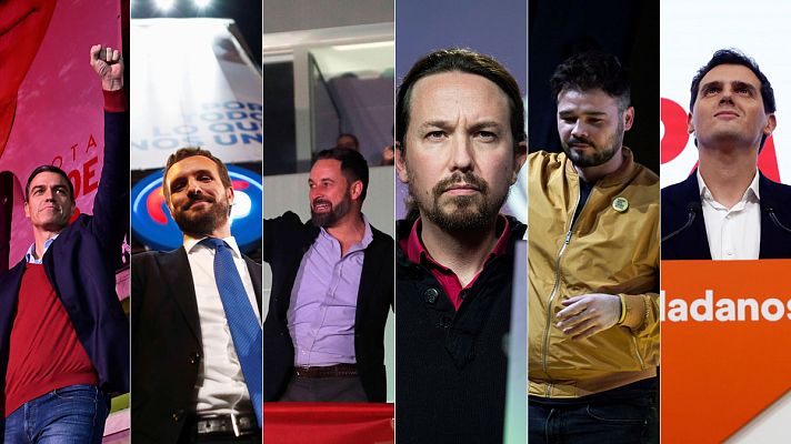 Modo Digital - Sánchez, Casado, Abascal, Iglesias, Rufián y Rivera valoran los resultados del 10N