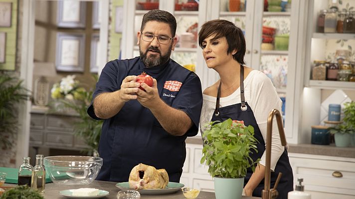 Hacer de comer - Paté de caballa en pan crujiente y pollo en cocotte