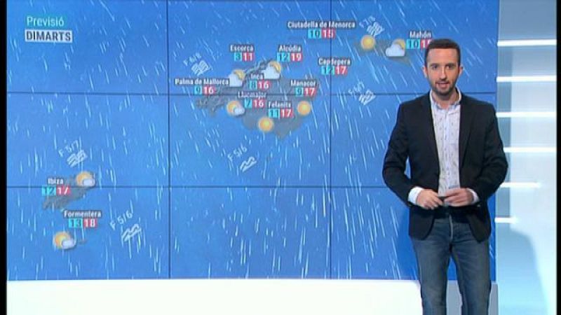 El temps a les Illes Balears - 11/11/19