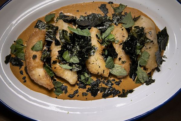 RTVE Cocina - "Lubina con crema de erizo" de Dani García