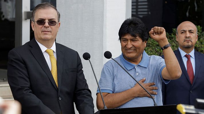 Informativo 24h - Evo Morales llega a México como asilado tras un largo "periplo"