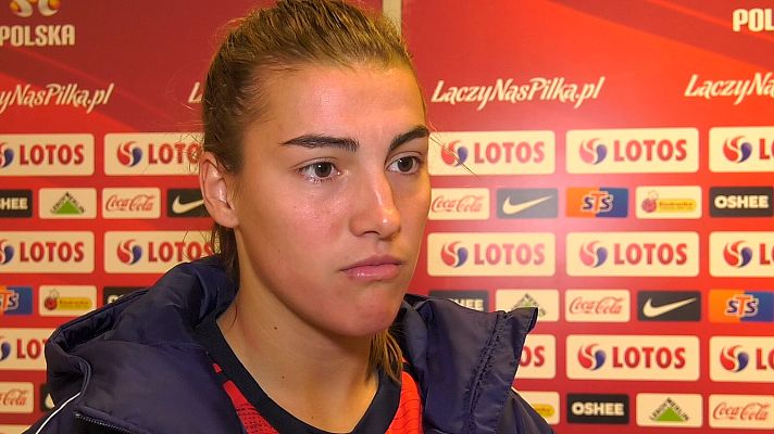 Fútbol - Patri Guijarro: "Nos quedamos con ganas de más"