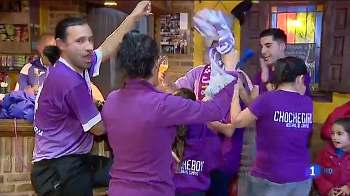 Telediario 1 - Becerril de Campos hace historia en la Copa del Rey de fútbol