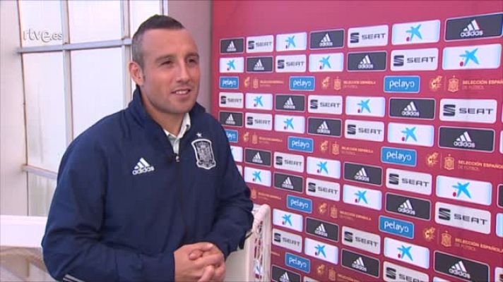 Telediario 1 - Santi Cazorla: "Después de lo que he pasado, ahora disfruto más los detalles y el momento"