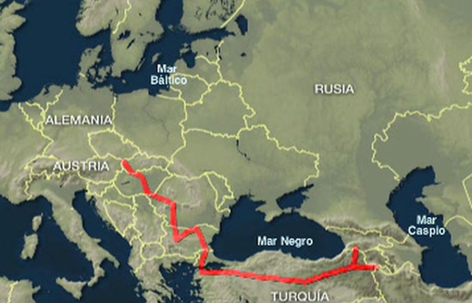 Uno de los retos de la Unión Europea para los próximos años es acabar con la dependencia energética . Gran parte del suministro de gas que utilizamos en Europa procede de Rusia . El  gasoducto "Nabucco" quiere convertirse en la nueva alternativa.
