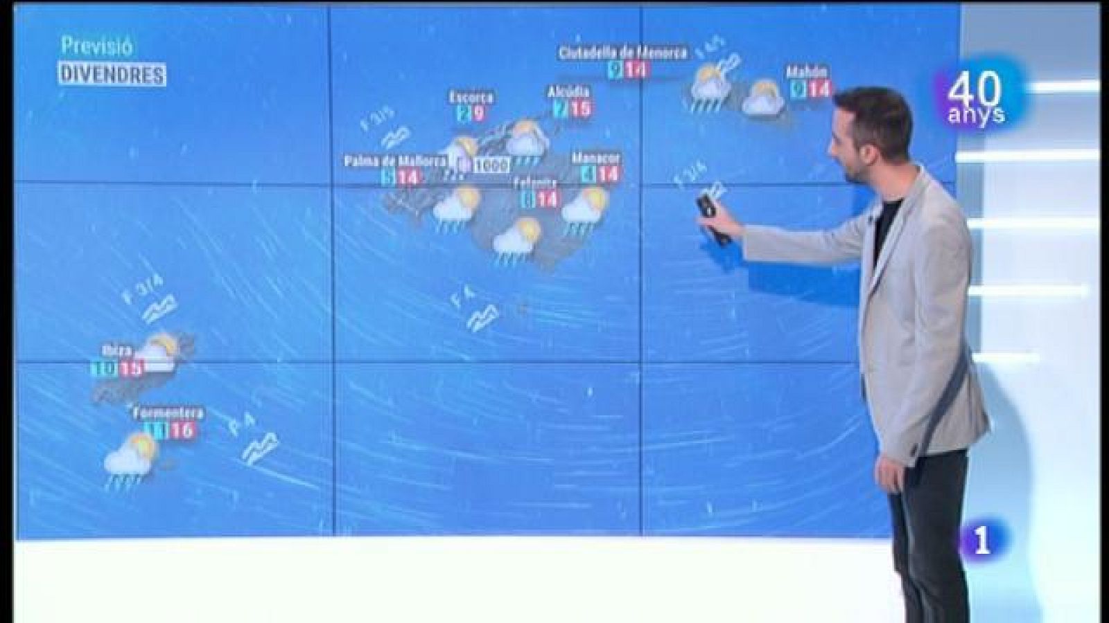 El temps a les Illes Balears - 14/11/19