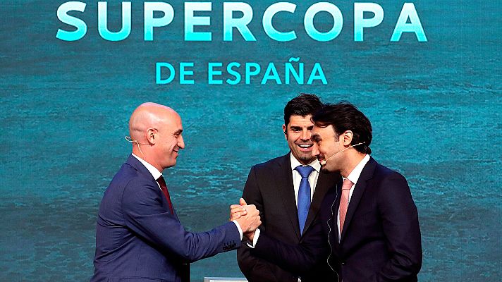 Telediario 1 - RTVE renuncia a pujar por los derechos de la Supercopa al disputarse en Arabia Saudí