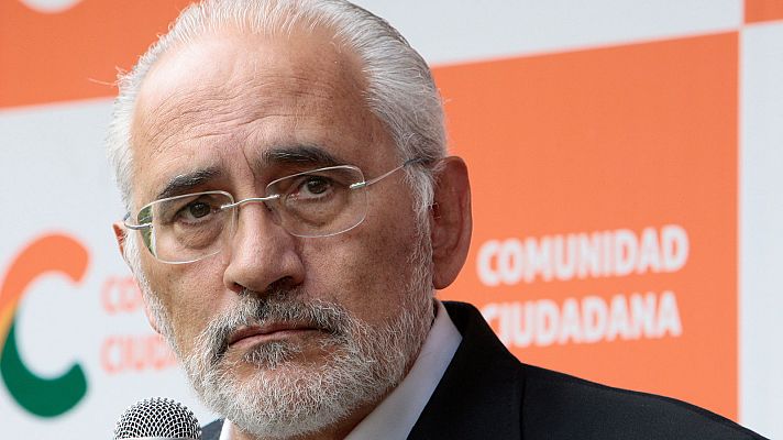 Telediario 1 - Carlos Mesa, el principal rival de Evo Morales en las elecciones de octubre, pide que este no vuelva