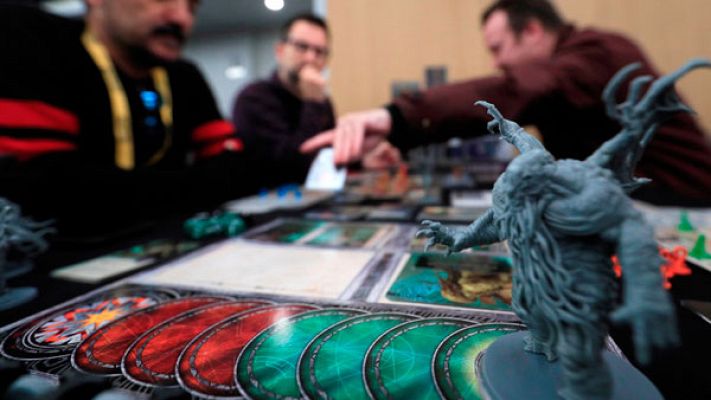 Telediario 1 - Madrid acoge la tercera edición de la Feria Internacional de los Juegos de Mesa