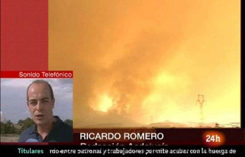 Más de 1.500 hectáreas de matorral incendiadas en Almería | Ver