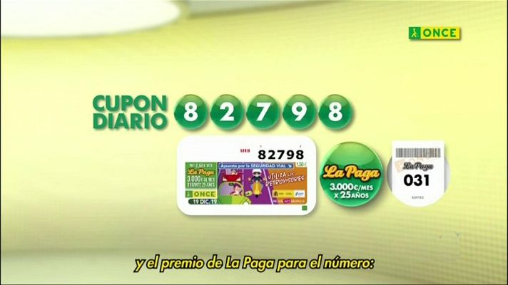 Sorteos ONCE - Sorteo ONCE - 19/11/19