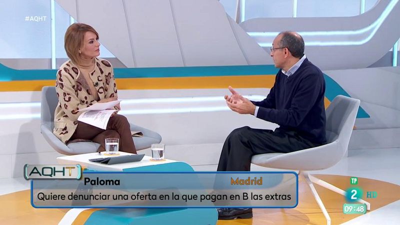 Qué hacer cuando te ofrecen el sueldo en B - Aquí hay trabajo | Ver