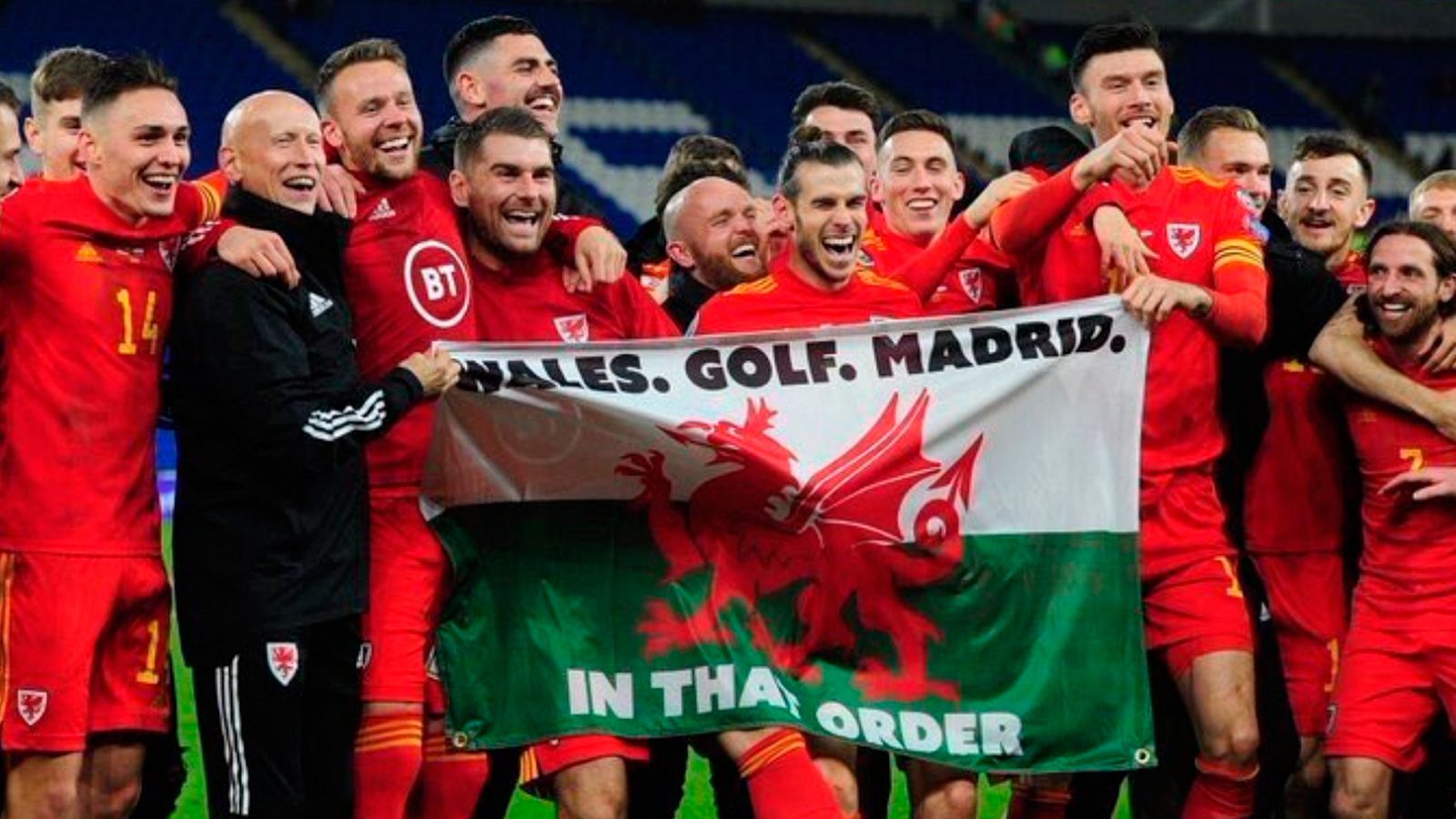 Bale resta importancia a la bandera de "Gales, golf, Madrid" - RTVE.es | Ver