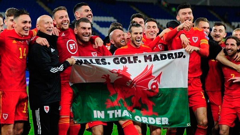 Bale resta importancia a la bandera de "Gales, golf, Madrid"