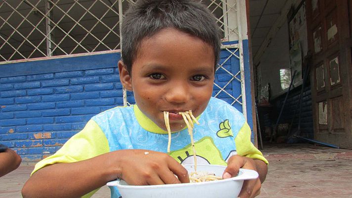 Para todos La 2 - Ayudemos a un Niño trabaja con menores de Nicaragua