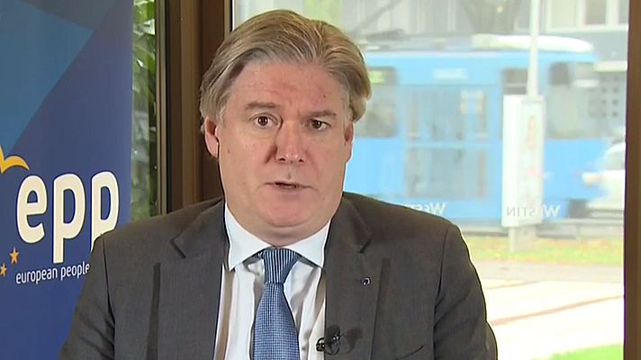 Los desayunos de TVE - López-Instúriz: "En las instituciones europeas hay una gran preocupación por el acuerdo de Sánchez con Podemos"