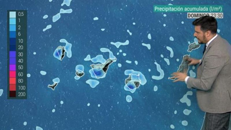 El tiempo en Canarias - 23/11/2019