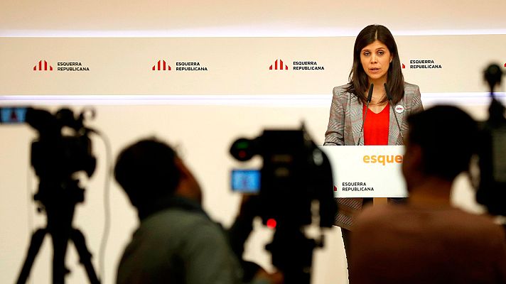 Telediario 1 - ERC exige al PSOE una mesa de diálogo entre gobiernos