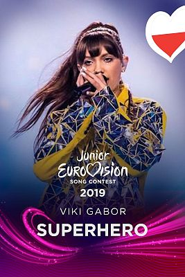 Eurovisión Junior - Viki Gabor representa a Polonia con "Superhero"