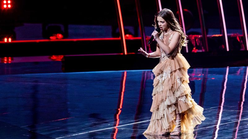 Eurovisin Junior 2019 - Darija Vracevic de Serbia canta "Podigni Glas"