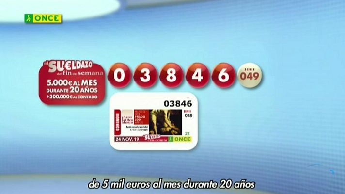 Sorteos ONCE - Sorteo ONCE - 24/11/19