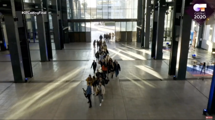 OT 2020 - Entrada de los aspirantes al casting final