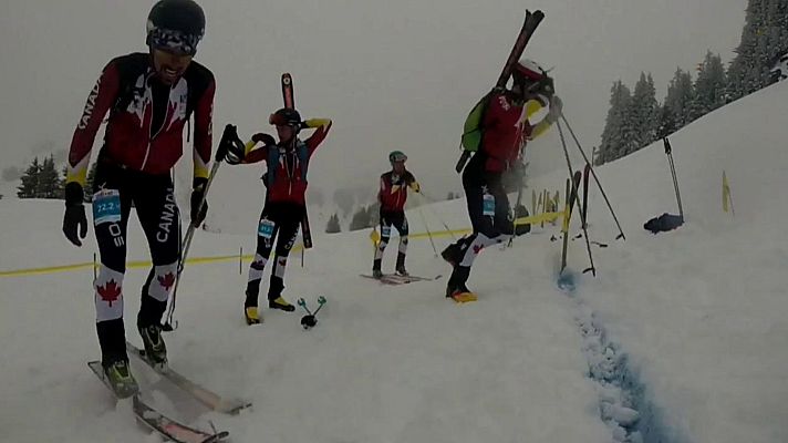 Esquí - Road to Lausanne 2020. Jóvenes promesas del esquí de montaña