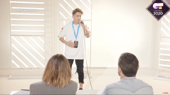 OT 2020 - Nick, Lucía, Paula, Maialen y Andrea afrontando el casting