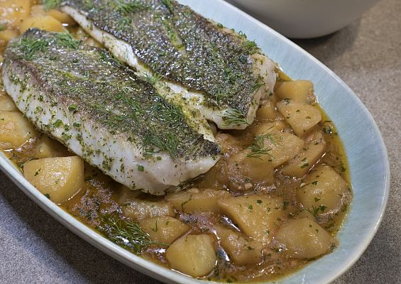 RTVE Cocina - "Sargo a la sidra" de Dani García