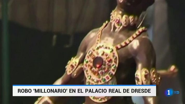 Telediario 1 - Desvalijan las joyas del tesoro del Palacio Real de Dresde