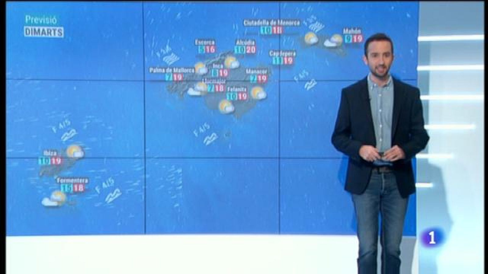 El temps a les Illes Balears - 25/11/19