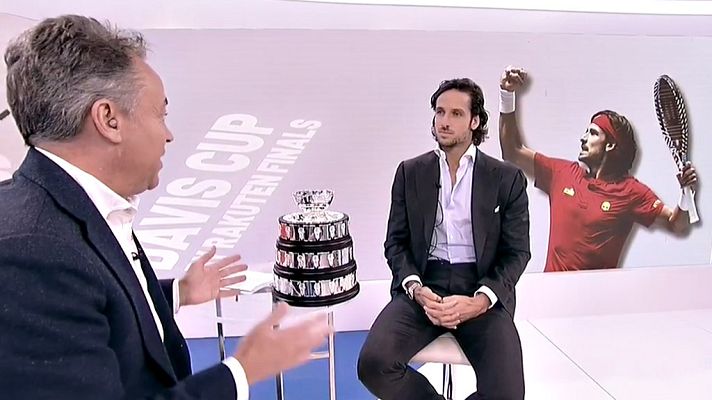 Telediario 1 - Feliciano López: "Para ganar una Davis no basta con tener grandísimos jugadores"