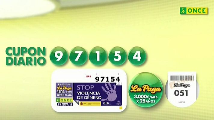 Sorteos ONCE - Sorteo ONCE - 25/11/19
