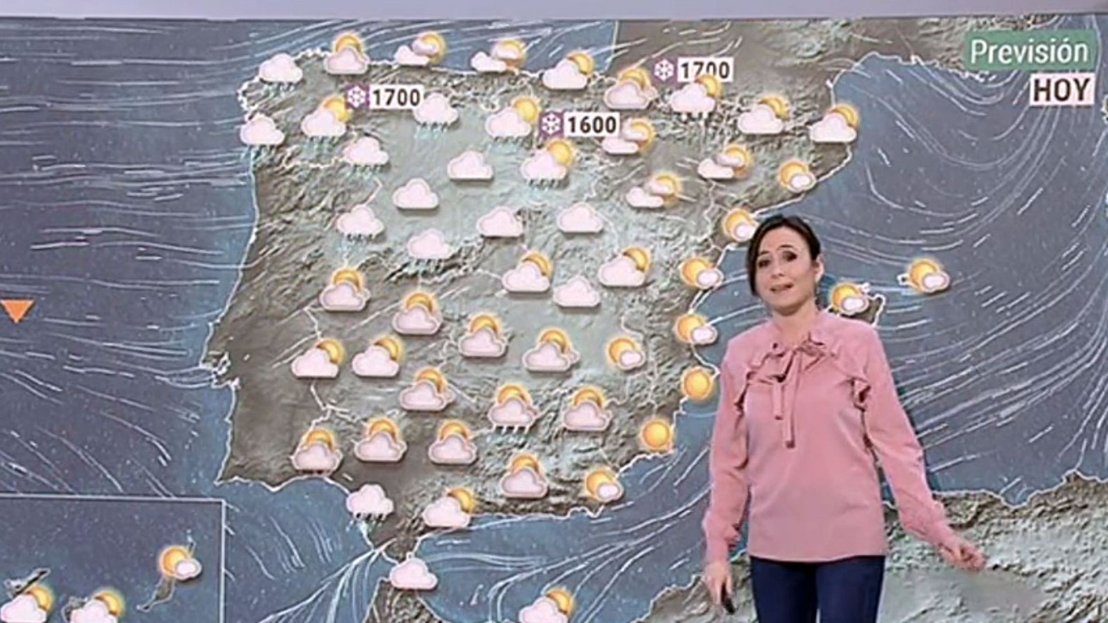 Descenso de las temperaturas en la península y viento fuerte en litorales