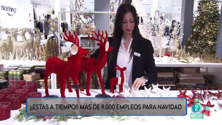 Aquí hay trabajo - Más de 9.000 empleos en unos grandes almacenes para Navidad