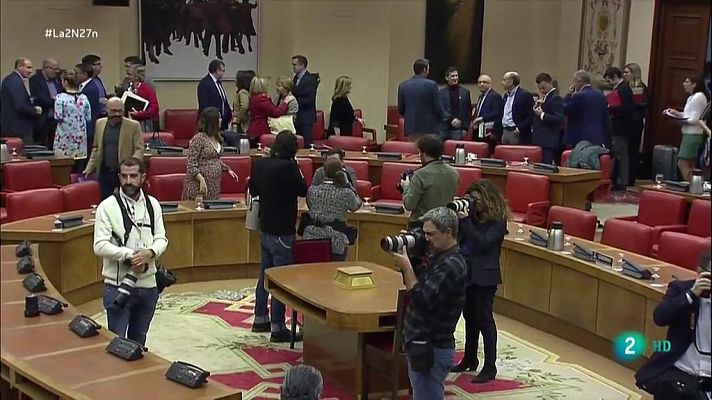 La 2 Noticias - A un día de la reunión PSOE-ERC