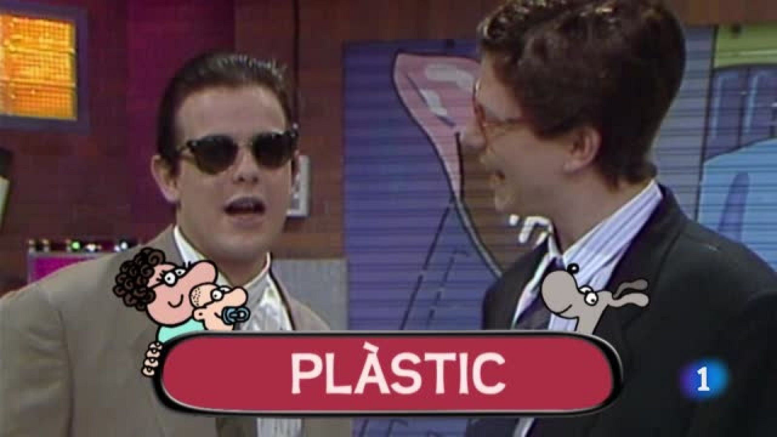 Regresamos al plató de Plastic - Viaje al centro de la tele | Ver